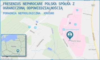 PORADNIA NEFROLOGICZNA - FRESENIUS NEPHROCARE POLSKA SPÓŁKA Z OGRANICZONĄ ODPOWIEDZIALNOŚCIĄ - UL. KORCZYŃSKA 57,  KROSNO