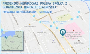 PORADNIA NEFROLOGICZNA - FRESENIUS NEPHROCARE POLSKA SPÓŁKA Z OGRANICZONĄ ODPOWIEDZIALNOŚCIĄ - WOJSKA POLSKIEGO 27, STARGARD