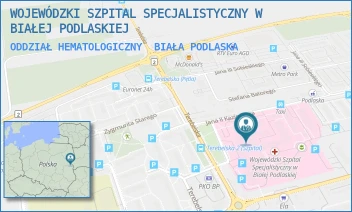 ODDZIAŁ HEMATOLOGICZNY - WOJEWÓDZKI SZPITAL SPECJALISTYCZNY W BIAŁEJ PODLASKIEJ - TEREBELSKA 57-65, BIAŁA PODLASKA