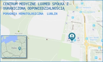 PORADNIA HEMATOLOGICZNA - CENTRUM MEDYCZNE LUXMED SPÓŁKA Z OGRANICZONĄ ODPOWIEDZIALNOŚCIĄ - KONCERTOWA 4D, LUBLIN