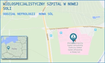 ODDZIAŁ NEFROLOGII - WIELOSPECJALISTYCZNY SZPITAL W NOWEJ SOLI - UL. CHAŁUBIŃSKIEGO 7, NOWA SÓL