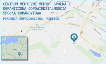 PORADNIA NEFROLOGICZNA - CENTRUM MEDYCZNE MEDYK  SPÓŁKA Z OGRANICZONĄ ODPOWIEDZIALNOŚCIĄ SPÓŁKA KOMANDYTOWA - UL. FRYDERYKA SZOPENA 1,  RZESZÓW