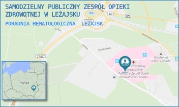 PORADNIA HEMATOLOGICZNA - SAMODZIELNY PUBLICZNY ZESPÓŁ OPIEKI ZDROWOTNEJ W LEŻAJSKU - UL. LEŚNA 22,  LEŻAJSK