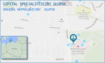 ODDZIAŁ NEFROLOGICZNY - WOJEWÓDZKI SZPITAL SPECJALISTYCZNY IM. JANUSZA KORCZAKA W SŁUPSKU SPÓŁKA Z OGRANICZONĄ ODPOWIEDZIALNOŚCIĄ - UL. HUBALCZYKÓW 1,  SŁUPSK
