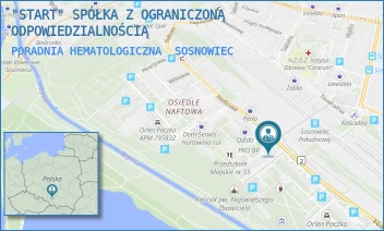 PORADNIA HEMATOLOGICZNA - "START" SPÓŁKA Z OGRANICZONĄ ODPOWIEDZIALNOŚCIĄ - UL. NAFTOWA 35,  SOSNOWIEC