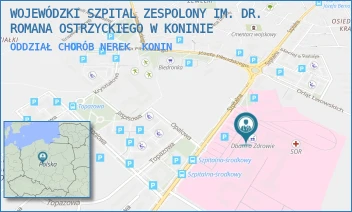 ODDZIAŁ CHORÓB NEREK - WOJEWÓDZKI SZPITAL ZESPOLONY IM. DR. ROMANA OSTRZYCKIEGO W KONINIE - SZPITALNA 45, KONIN