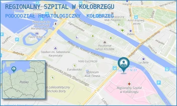 PODODDZIAŁ HEMATOLOGICZNY - REGIONALNY SZPITAL W KOŁOBRZEGU - PPOR. EDMUNDA ŁOPUSKIEGO 31-33,  KOŁOBRZEG