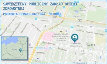 PORADNIA HEMATOLOGICZNA - SAMODZIELNY PUBLICZNY ZAKŁAD OPIEKI ZDROWOTNEJ - LEŚMIANA 4,  ŚWIDNIK